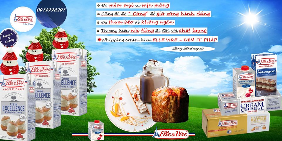 Whipping cream Elle Vire