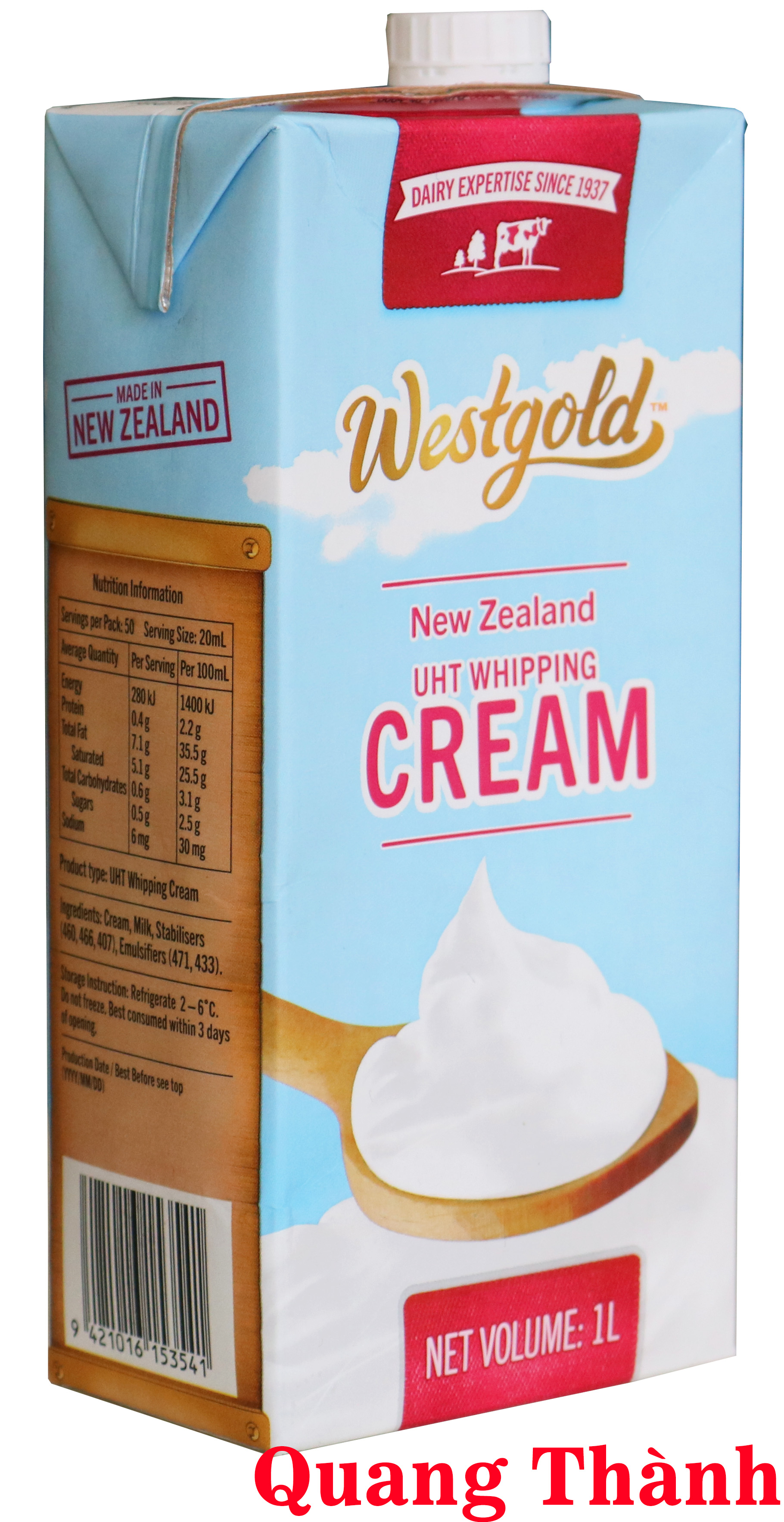 Whipping cream Westgold