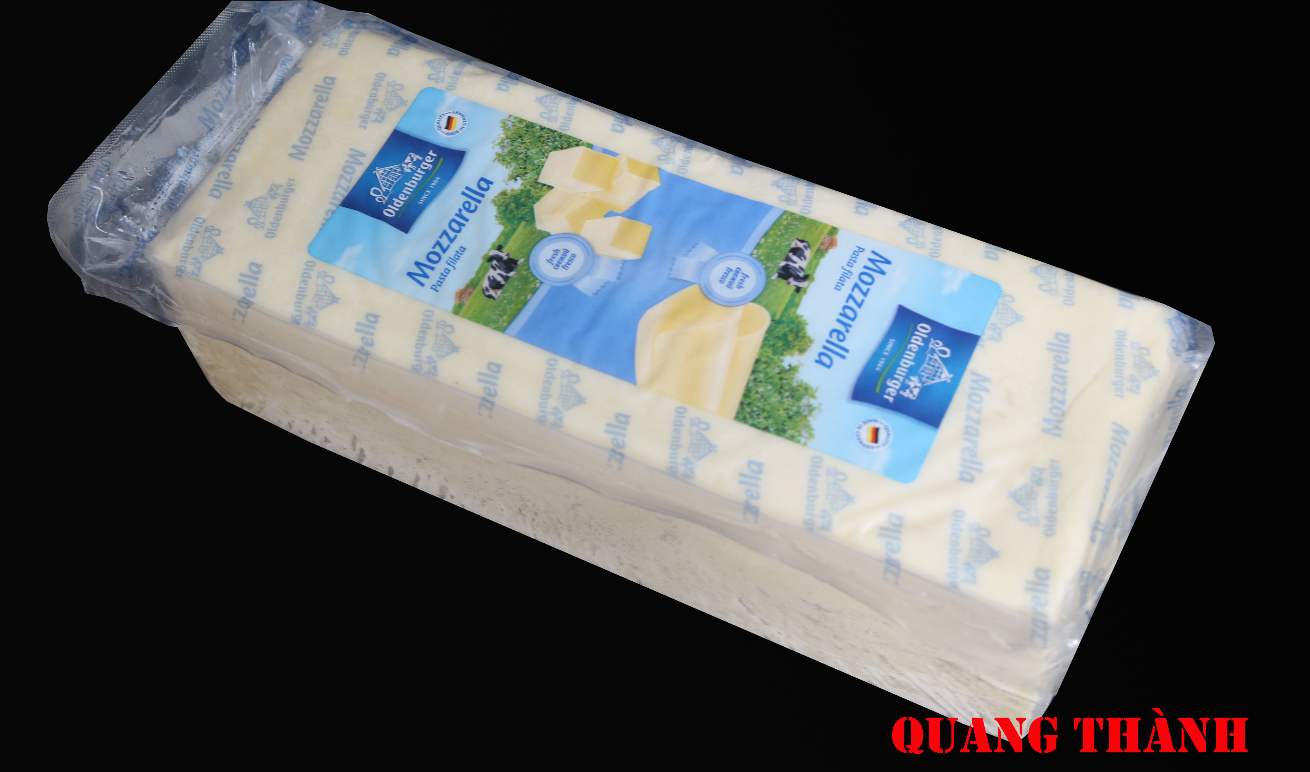 Phô mai Mozzarella khối Oldenburger 2.5kg